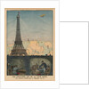The 25th Anniversary of the Eiffel Tower used now for the wireless telegraphy by French School