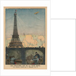 The 25th Anniversary of the Eiffel Tower used now for the wireless telegraphy by French School