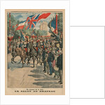 Saluting the colours by French School