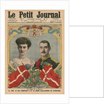 Hosts of France, King Christian X and Queen Alexandrine of Denmark by French School