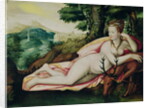 Diane de Poitiers as Diana the Huntress by Fontainebleau School