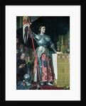 Joan of Arc at the Coronation of King Charles VII, 1854 by Jean Auguste Dominique Ingres
