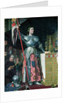 Joan of Arc at the Coronation of King Charles VII, 1854 by Jean Auguste Dominique Ingres