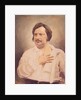 Portrait of Honore de Balzac after a daguerreotype by Nadar