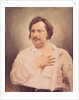 Portrait of Honore de Balzac after a daguerreotype by Nadar