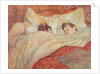 The Bed, c.1892-95 by Henri de Toulouse-Lautrec