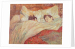 The Bed, c.1892-95 by Henri de Toulouse-Lautrec