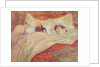 The Bed, c.1892-95 by Henri de Toulouse-Lautrec