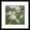 The Turkeys at the Chateau de Rottembourg, Montgeron, 1877 by Claude Monet