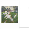 The Turkeys at the Chateau de Rottembourg, Montgeron, 1877 by Claude Monet