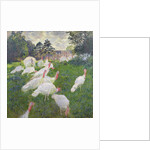 The Turkeys at the Chateau de Rottembourg, Montgeron, 1877 by Claude Monet
