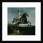 Equestrian Portrait of Marie-Antoinette in Hunting Attire, 1783 by Louis Auguste Brun or Brun de Versoix