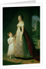 Maria Carolina Bonaparte Queen of Naples with her daughter Laetitia Murat, 1807 by Elisabeth Louise Vigee-Lebrun
