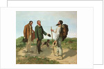 La Rencontre, or Bonjour Monsieur Courbet, 1854 by Gustave Courbet