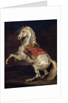 Napoleon's Stallion, Tamerlan by Theodore Gericault