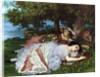 Girls on the Banks of the Seine, 1856-57 by Gustave Courbet