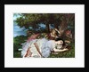 Girls on the Banks of the Seine, 1856-57 by Gustave Courbet