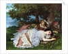 Girls on the Banks of the Seine, 1856-57 by Gustave Courbet