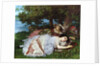 Girls on the Banks of the Seine, 1856-57 by Gustave Courbet