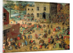 Children's Games, 1560 by Pieter the Elder Bruegel