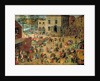 Children's Games, 1560 by Pieter the Elder Bruegel