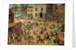 Children's Games, 1560 by Pieter the Elder Bruegel