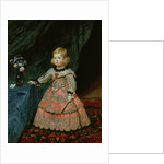 The Infanta Margarita Teresa of Spain in a Red Dress, 1653 by Diego Rodriguez de Silva y Velazquez