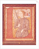 Historiated Initial depicing Joan of Arc, 15th century by Franco-Flemish School