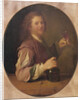 Self portrait of the artist drinking, 1724 by Jean-Alexis Grimou