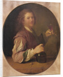 Self portrait of the artist drinking, 1724 by Jean-Alexis Grimou