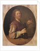 Self portrait of the artist drinking, 1724 by Jean-Alexis Grimou