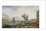 The edge of a fair, 1774 by Claude Joseph Vernet
