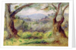 Landscape at Les Collettes, 1910 by Pierre Auguste Renoir
