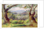 Landscape at Les Collettes, 1910 by Pierre Auguste Renoir