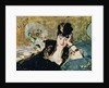The Lady with Fans, Portrait of Nina de Callias, c.1873-74 by Edouard Manet