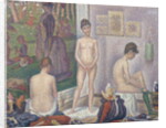 The Models, 1888 by Georges Pierre Seurat
