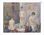 The Models, 1888 by Georges Pierre Seurat