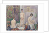 The Models, 1888 by Georges Pierre Seurat