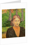 Portrait of My Sister Madeleine, 1888 by Emile Bernard
