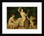 Venus at her Toilet by Fontainebleau School