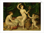 Venus at her Toilet by Fontainebleau School