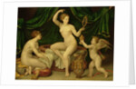 Venus at her Toilet by Fontainebleau School