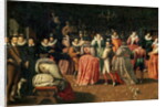 Ball at the Court of King Henri III of France, or Ball of the Duke of Alencon, 2nd half of the 16th century by French School
