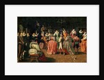 Ball at the Court of King Henri III of France, or Ball of the Duke of Alencon, 2nd half of the 16th century by French School