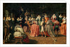 Ball at the Court of King Henri III of France, or Ball of the Duke of Alencon, 2nd half of the 16th century by French School