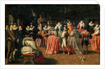 Ball at the Court of King Henri III of France, or Ball of the Duke of Alencon, 2nd half of the 16th century by French School
