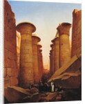 The Great Temple of Amun at Karnak by Jean Charles Langlois