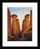 The Great Temple of Amun at Karnak by Jean Charles Langlois