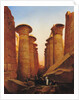 The Great Temple of Amun at Karnak by Jean Charles Langlois