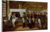 Napoleon visiting the Infirmary of Invalides on 11th February 1808, 1809 by Alexandre Veron Bellecourt